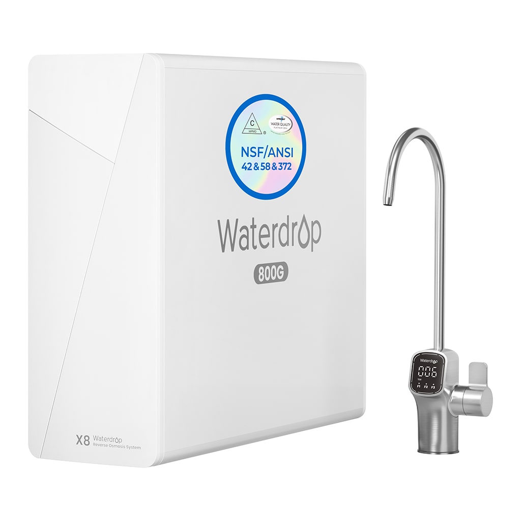 Waterdrop X Series Reverse Osmosis System, X8