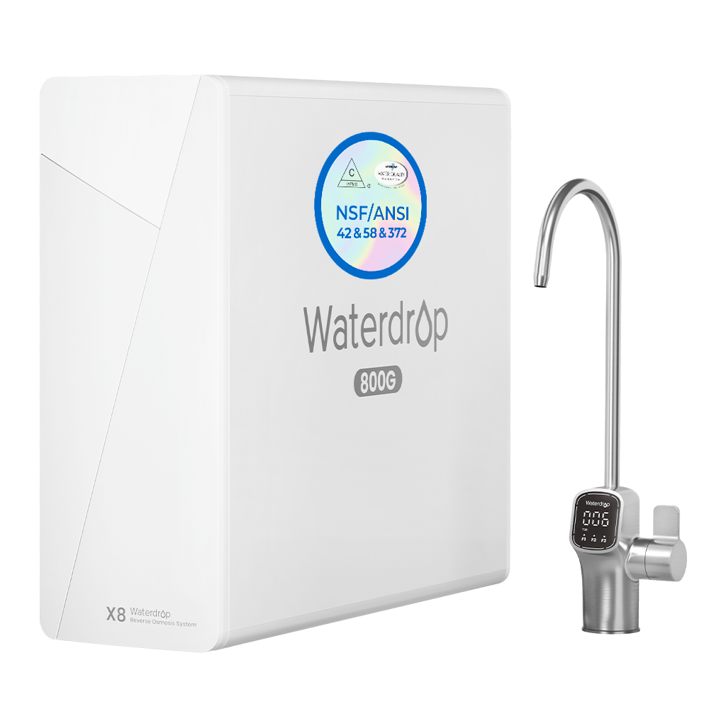 Waterdrop X Series Reverse Osmosis System, X8