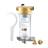 Waterdrop 5 Micron Reusable Whole House Water Filter, BG100