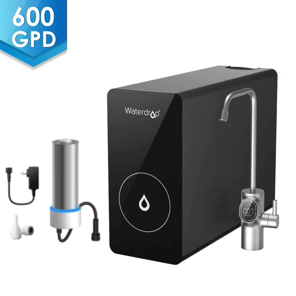 600 GPD Under Sink RO System with UV Sterilizing Light