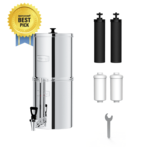 Waterdrop 2.25-gallon King Tank Gravity Water Filter System, Without Stand