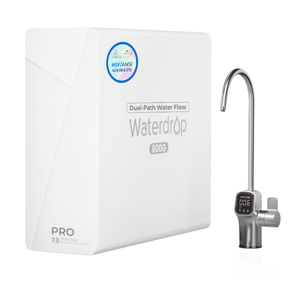 Waterdrop X Series Reverse Osmosis System, X8-PRO
