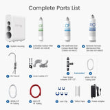 Waterdrop G3 under sink RO system water filter kit, 2-year Combo