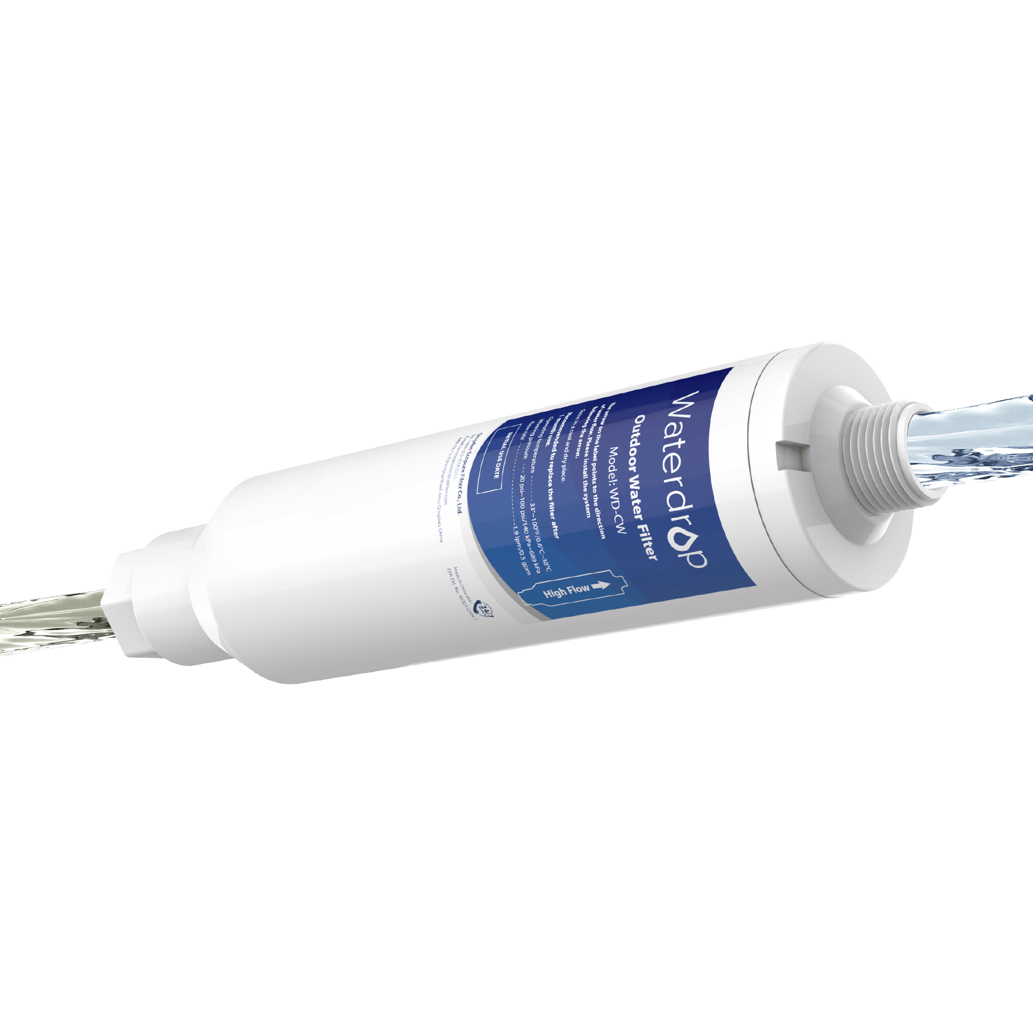 Car Water Filter | Car Washing Inline Water Filter With Flexible Hose Protector