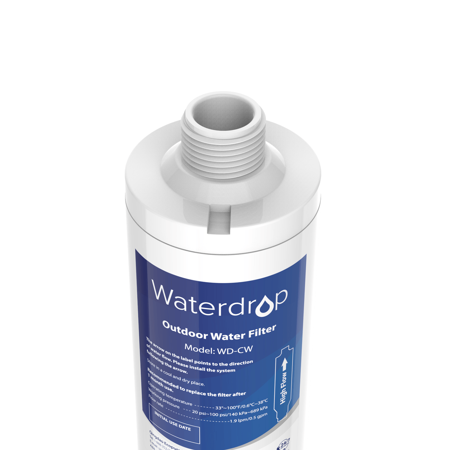 Car Water Filter | Car Washing Inline Water Filter With Flexible Hose Protector