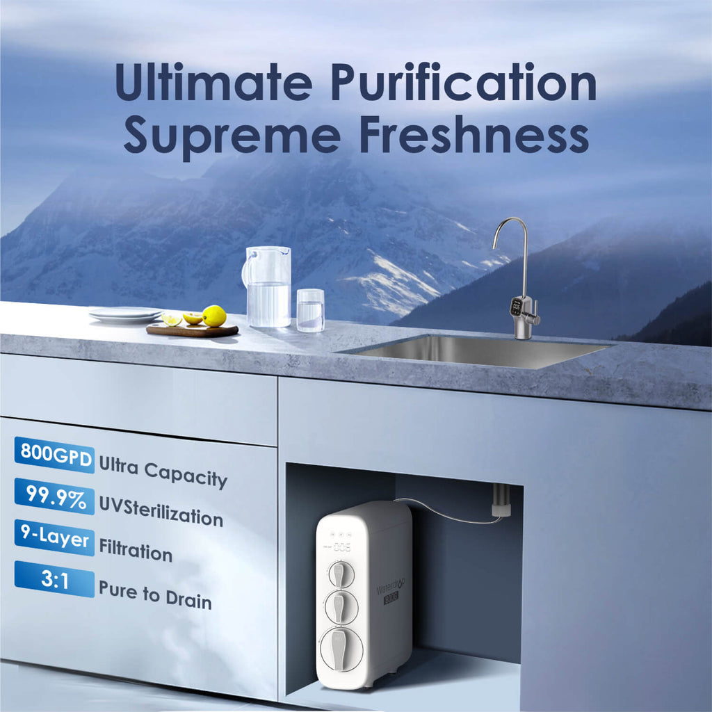 G3P800 RO System with an Extra Two-Year Filter Combo